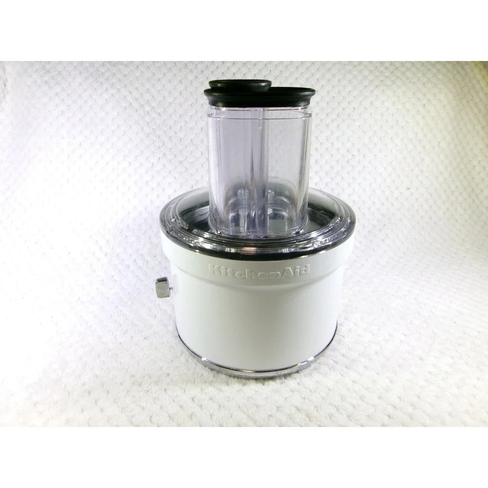 KitchenAid Stand Mixer Attachment KSM1FPA Food Processor White ExactSlice System